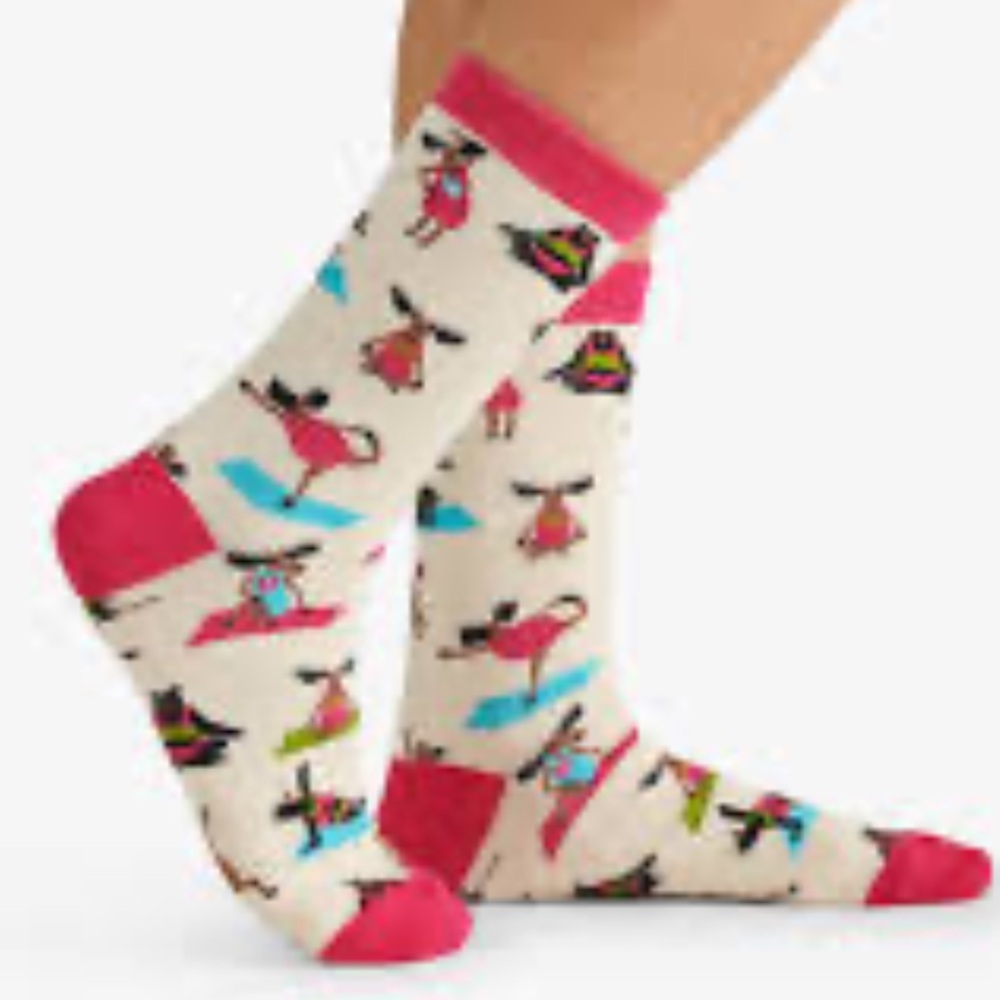 Wild Yoga Women's Crew Socks
